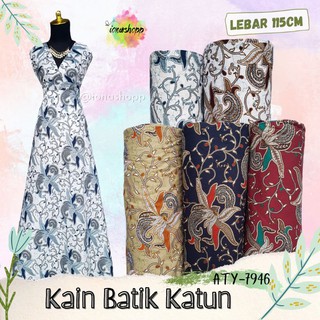 Aty7946 Cotton Batik Fabric / Meteran Batik Fabric