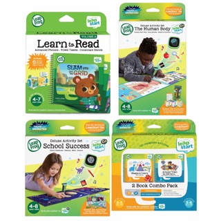 ❤️Ready Stock🔥Brand New LeapFrog Deluxe Leapstart Learn Read Go Activity Book School Math Science for Age 2-5/4-8 (1)