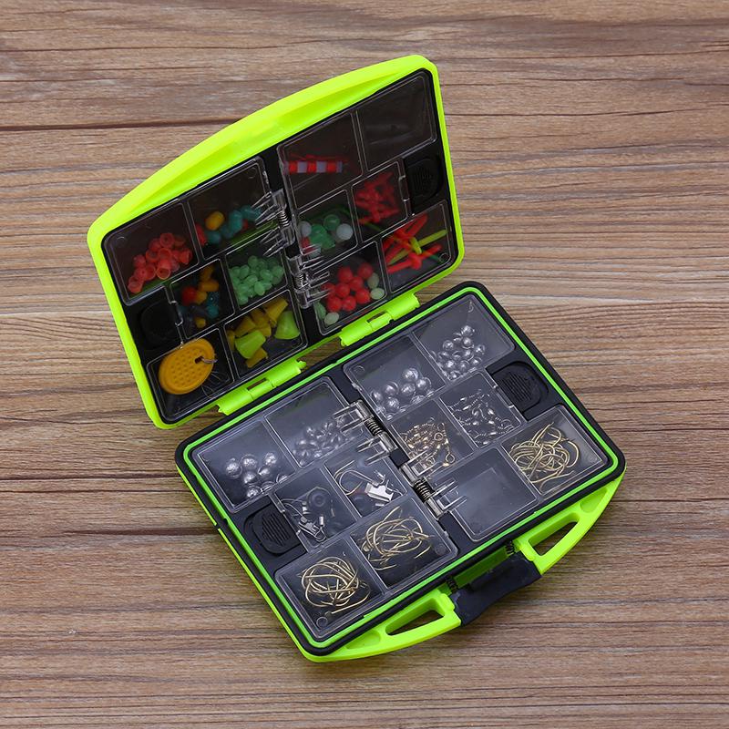 24 Compartments Fishing Tool Set Tackle Box for Lure Bait