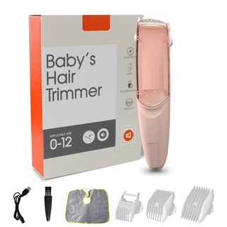 Baby Hair Clipper Automatic Vacuum Electric Ceramic Cutter Clipper Hair Trimmer Waterproof