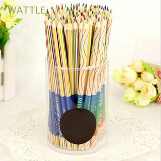 10Pcs Fashion New Multicolor Craft Art Supply Rainbow Color Pencils