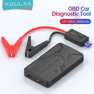 KUULAA Car Jump Starter Power Bank 12V 600A Car Starter Battery Charger Portable Auto Buster Emergency Booster Starting Device Ib87