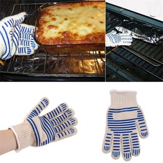 Heat Proof Resistant Cooking Kitchen Oven Mitt Glove For 540F Hot Surface