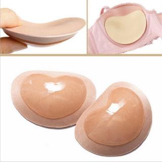 1Pair Invisible Heart Padding Magic Bra Insert Pads Push Up Silicone Self Adhesive Breast Enhancer Women Intimates