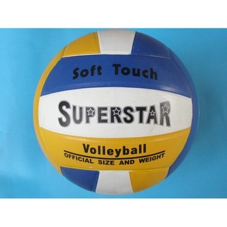 Caster 3 Colors Volleyball 4 Row Ball Small / A Pc General Standard