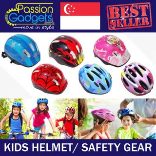 Kids Helmet + Children Safety Gear Guard Bicycle Scooter