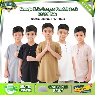 Muslim Dress Koko Kurta Boys Short Sleeve Hasan Kids Nazeer