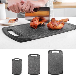Imitation Marble Chopping Board Vegetable Portable Leakproof Cutting Board