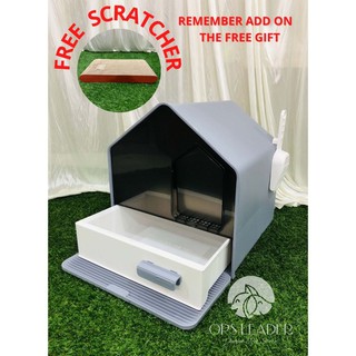 🔥Great Promotion🔥 Europe Style Fully Enclosed Drawer Type Luxury Cat Litter Box / Cheap Cat Litter Box / Cheap Cat Used