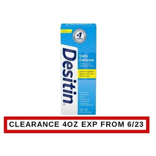 *Exp 12/23* Desitin Daily Defense Cream 4Oz #1 Trusted Brand, 113g