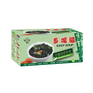 [TD] Taiwan Duo He Tang Bamboo Salt Healthy Seaweed Soup 66g 台湾 多喝汤 竹盐海带芽汤 - By Food People