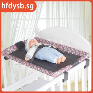 【Local Seller】【hfdysb.sg】Baby Baby Changing Diaper Foldable Crib Wooden Bed Special Safety Diaper-Changing Table Environ