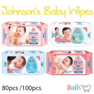 Johnsons Baby Wipes. Bundle of 3 packs