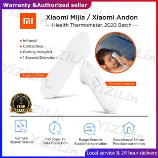 [1 year warranty] Xiaomi Mijia iHealth/Andon Forehead Thermometer LED Digital Digital Non-Contact Infrared Temperaturer