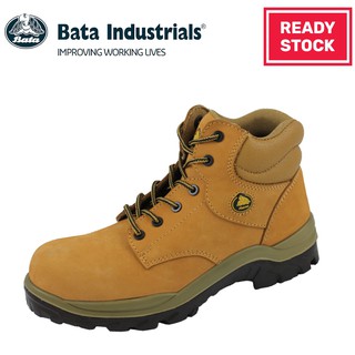 BATA Brown Lace Up Ankle Boots Safety Shoe Walkmates S3 Titan Gen 2