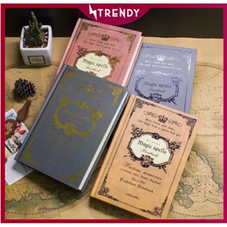 Wizard Magic Notebook Retro Literary Journal European Style Ancient Style Diary A5 Notepad
