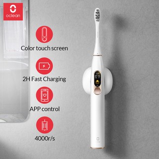 New Oclean X Smart Sonic Electric Toothbrush Color Screen Touch Whitening Oral Care English Version