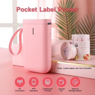Niimbot D11 Label Printer Pocket Portable Wireless Bluetooth Smart Thermal Fast Printing Use for Home Office