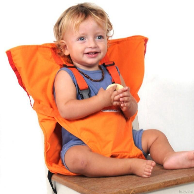 Portable Baby High Chair belt Seat Safety harness eating dining chair bag