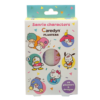 SANRIO CAREDYN Characters Plasters (18 Sheets) - by AXKXD