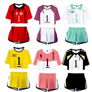 Anime Volleyball Juvenile Club Hinata Shyouyou High School Shorts Sport Set for Adults Cosplay Haikyuu Halloween Cosplay Costume