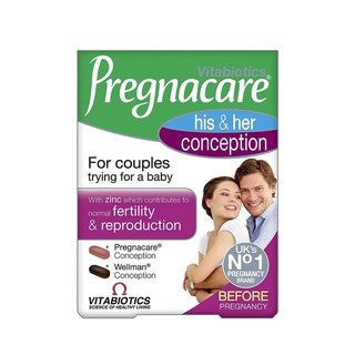 Pregnacare Vitabiotics His and Her Conception, 60 Tablet