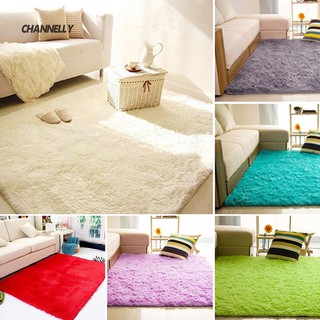 ■Cy Home Living Room Bedroom Floor Carpet Mat Soft Anti-Skid Rectangle Area Rug (1)
