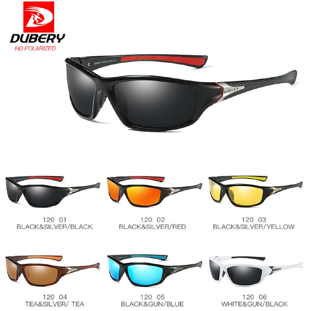 Becornce DUBERY Polarized Sport Sunglasses Outdoor Driving Riding Men Women Sun Glasses