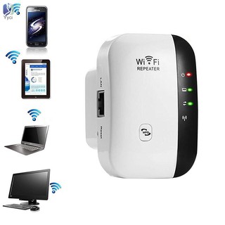 Yy Wireless-N Wifi Repeater 2.4GHz WiFi Routers 300Mbps Range Expander Signal Booster Extender Ap Wps Encryption @SG