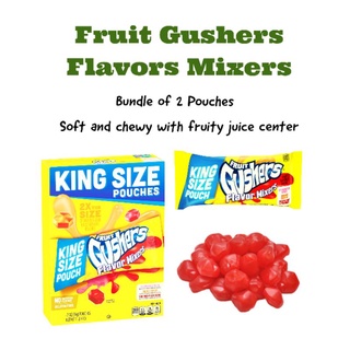 (SG INSTOCK) New Fruit Gushers Flavors Mixers Bundle of 2 Pouches From 🇺🇲 - No Gelatin