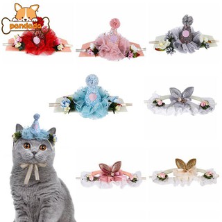 Adorable Lace Pet Hair Head Bands Accessories For Dogs Cats