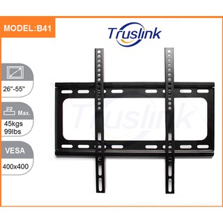 B41 TV Wall Mount Bracket Holder Stand MAX Load 50KG For 26-55 Inch LED LCD Monitor 3D Flat Panel TV Mount VESA (1)