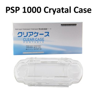 Sony PSP 1000 Fat Crystal Case Casing Housing Cover PSP1000 Series ~ Transparent