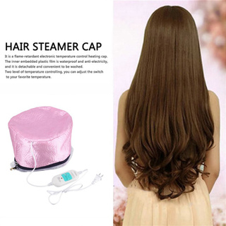 TMR😘Electric Hair Thermal Treatment Beauty Steamer SPA Nourishing Hair Care Cap