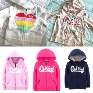 BN Oshkosh GAP Baby Toddler Boy Girl Hoodie Jacket Assorted Designs! 18m-5years!