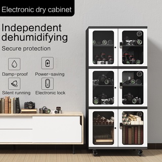 LENTHEM 668L Electronic Dry Cabinet for Camera Large Desiccators Dry Box