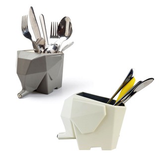 Plastic Jumbo Cutlery Drainer Elephant Kitchen Bathroom Dish Holder