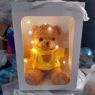 ℡❧cute teddy bear plush toy doll children doll big bear pillow ragdoll girl birthday graduation gift