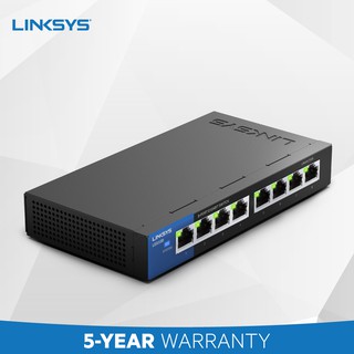 Linksys LGS108-AP 8-Port Business Desktop Gigabit Switch