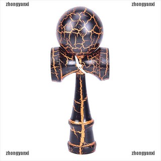 【ZXT】Wooden Toys Outdoor Sports Toy Ball Kendama Ball Pu Paint Strings Leisure