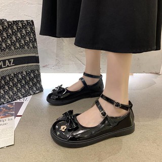 Small leather shoes female JK uniform shoes student college style Mary Jane shoes British retro soft sister lolita single shoes
