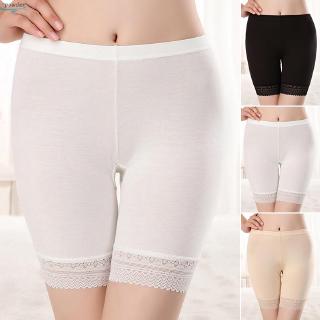 Fashion Shorts Short Pants Plus Size Solid Color Leggings Women Intimates Anti Emptied Safety Seamless Panties