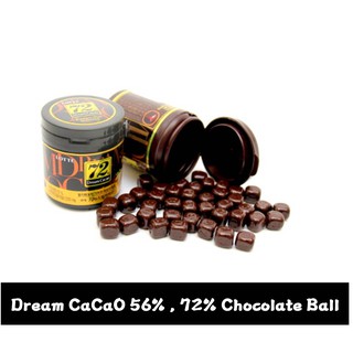 Lotte Dream CaCao 56%, 72% Chocolate Ball 86g