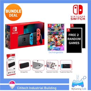 [SG]★Local Set★Nintendo Switch Console (Gen 2 Latest Model) - Singapore Nintendo Official Warranty