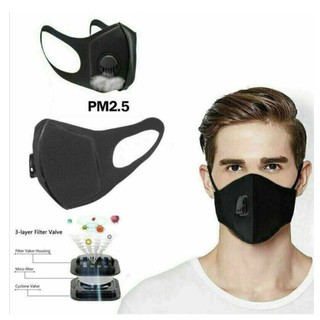 ready stock）New Health Earloop Virus Protection Face Masks Anti Pollution Face Masks Washable Filtration Respirator Durable Face Masks Anti Dusk Filter Face