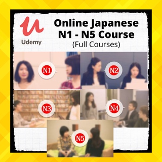 [Language Course] Udemy - 2021 Online Japanese N1 to N5 Course