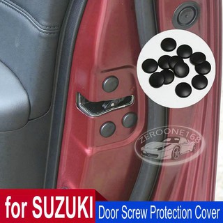 SUZUKI Car Door Screw Protective Covers Vitara Swift SX4 Alto Baleno Solio JIMNY