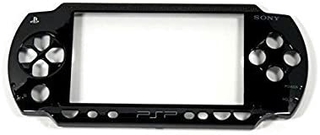 For Sony PSP 1000 PSP1000 Black Front Faceplate Shell Case Cover Proctector Replacement