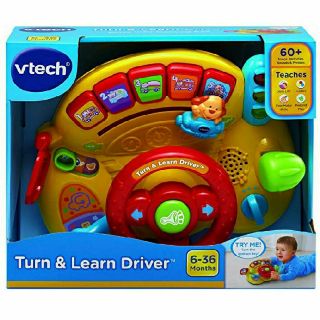 SG Seller ❤ VTECH Turn and Learn DRIVER CAR Toy (Environmentally Friendly Packaging by Vtech)