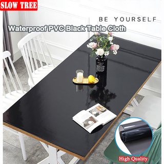 PVC Kitchen Tablecloth Waterproof Table Cloth Modern Soft Glass Thickened Plastic Mat 1.6mm 2mm 3mm